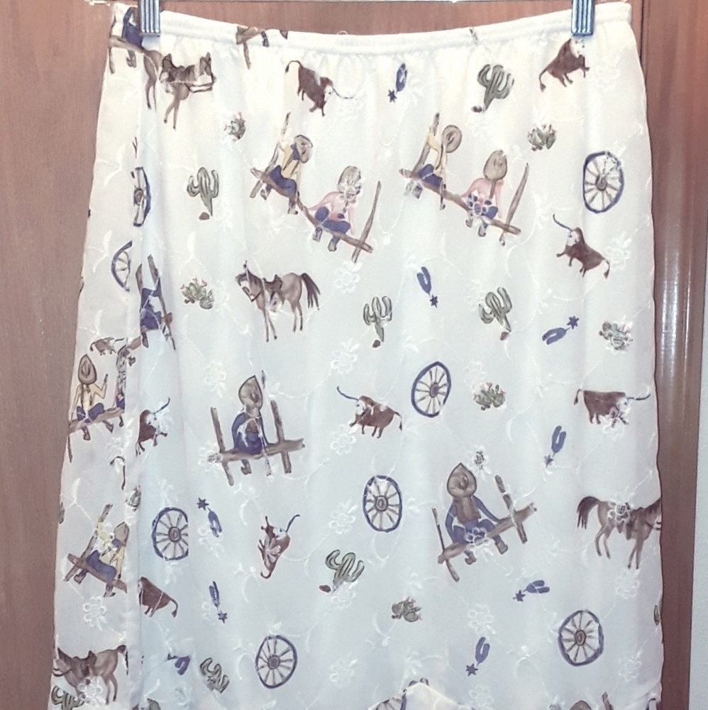 Ranch dressing skirt. Maxi  super cute, comfortable